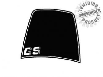 Siebenrock Sticker For Wind Deflector Black For BMW Gs Models | 4663906