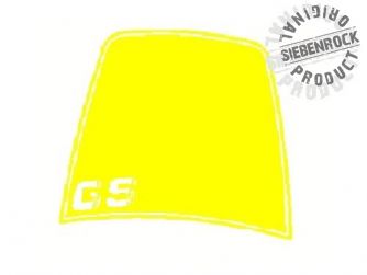 Siebenrock Sticker For Wind Deflector Yellow For BMW Gs Models | 4663908