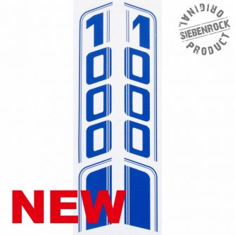 Siebenrock Sticker 1000 Blue Set For Fuel Tank R100 Gs | 5114035