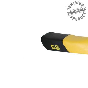 Siebenrock Cover Black-Yellow, Seat Gs Paralever, High With Logo (5255221) | 5255223x