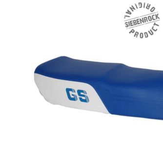 Siebenrock Cover Seat Gs Paralever White-Blue, High (5255231) With Logo | 5255233X