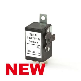 Siebenrock Hazard Warning Relay , Relay With Control Function, R60/6-R100Rs Up To 9/80 | 6131194