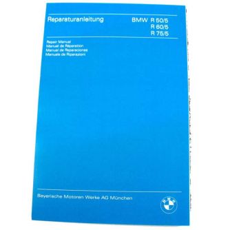 Siebenrock Repair Manual Reparaturanleitung BMW R 50/5 Bis R 75/5, Printed In German Language | 7099000