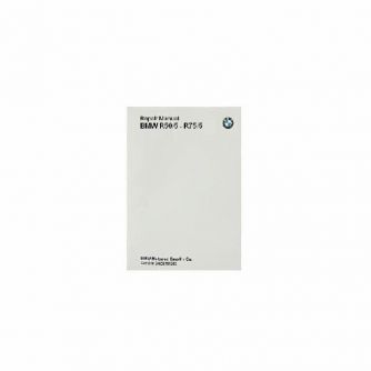 Siebenrock Repair Manual For BMW R 50/5 To R 75/5 , Printed In English Language | 7099001