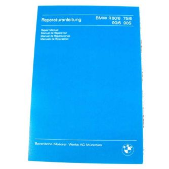 Siebenrock Repair Manual Reparaturanleitung BMW R 60/6 Bis R 90S, Printed In German Language | 7099029