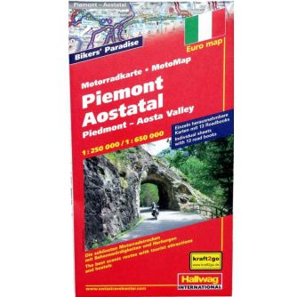 Siebenrock Motorcylcemaps Piemont-Aostatal Italien Nord Part 2 (In German) | 7137285