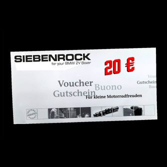 Siebenrock Voucher Worth 20,00 Eur Redeemable Once | 7198020