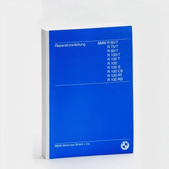 Siebenrock Repair Manual, Reparaturanleitung Für BMW R 60/7 Bis R 100Rs (Bis 1984) , Printed In German Language | 7599040