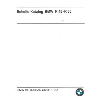 Siebenrock Spare Part Catalogue Behelfskatalog (Teilekatalog) R45/65, Languages  German / English | 7796331