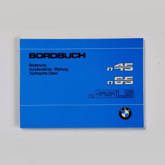 Siebenrock Bordbuchfür BMW R 45 Und R 65 Up To 1980, Printed In German | 7798250