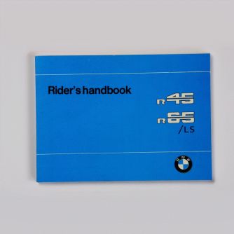 Siebenrock RiderS Handbookfor BMW R 45 And R65 Up To 1980, Printed In English Language | 7798251