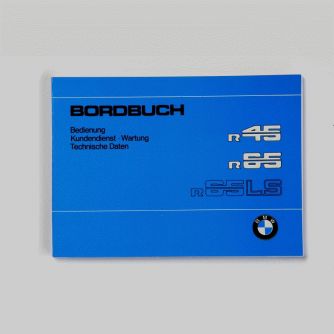 Siebenrock Logbook For BMW R 45, R 65 And R 65Ls 1980 | 7798290