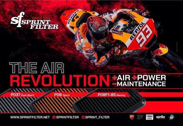 [Sprint Filter] Sprintfilter P08 mit Carbonrahmen MV AGUSTA Air Filter | R135S