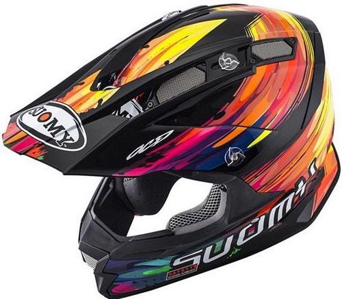 SUOMY Offroad Helmet ALPHA, Color: TORCHED  | ALPHA