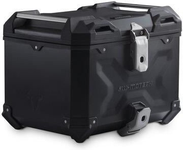 SW Motech TRAX ADV top case Aluminum. 38 l. Black. | ALK.00.733.15000/B - Webike Thailand