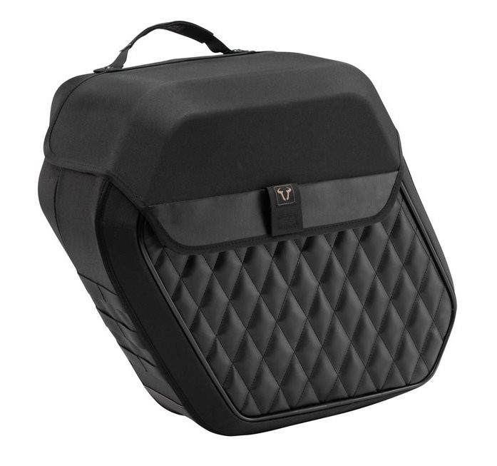 SW Motech Legend Gear side bag LH2 25,5 l. 600D Polyester/Leatherette. For SLH left. | BC.HTA.00.682.10000 - Webike Thailand