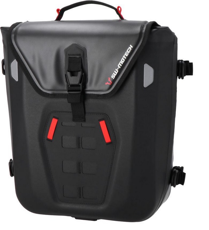 SW Motech SysBag WP M with left adapter plate | BC.SYS.00.005.12000L - Webike Thailand