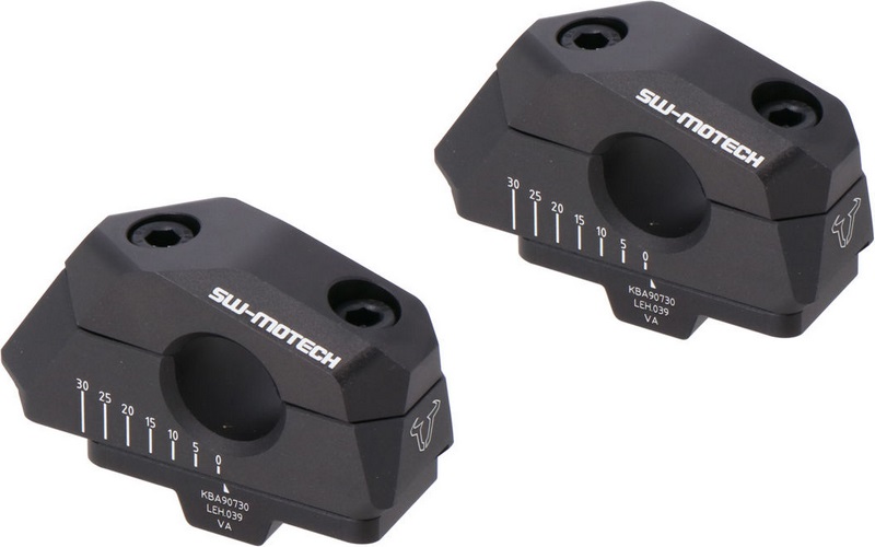 SW Motech Bar back variable for &Oslash;22 handlebars | LEH.00.039.30000/B - Webike Thailand