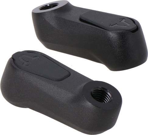 SW Motech Mirror Extension. Black. High Version. M10x1,25 | SVL.00.503.11501/B - Webike Thailand