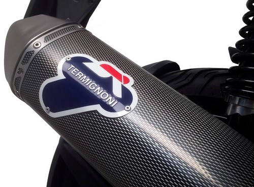 Termignoni SLIP ON, STAINLESS STEEL APRILIA SR MAX 125 2012-2014 | PI01090INV - Webike Thailand