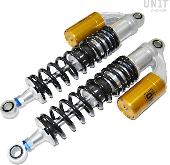 Unit Garage Rear suspension Ohlins MOTO GUZZI V7III & V9, Black | ALMG606-Black - Webike Thailand