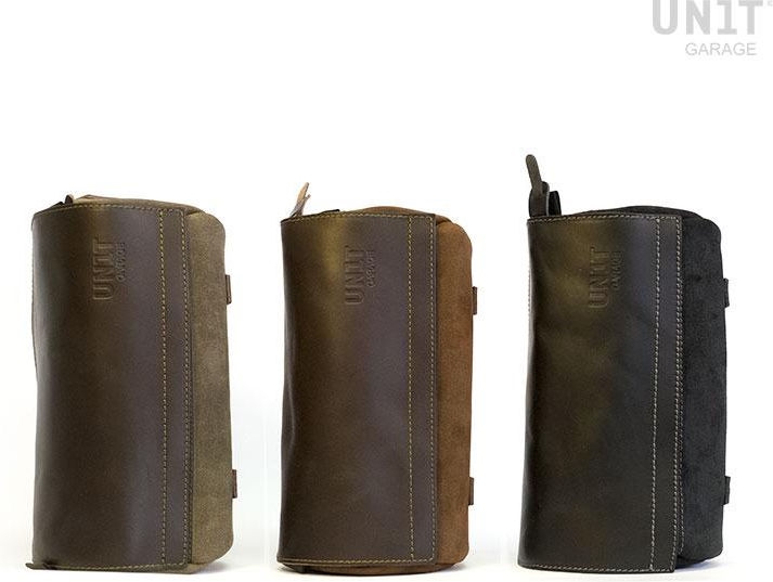 Unit Garage Atacama bag Crust leather, MossGrey | U040-MossGrey - Webike Thailand