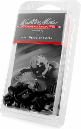 Valtermoto Fairing Bolts Kit, Black | VEC20Y 00 - Webike Thailand
