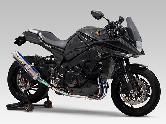 Yoshimura / ヨシムラ 機械曲 チタンサイクロン Duplex Shooter 政府認証 | 110-199F8280B