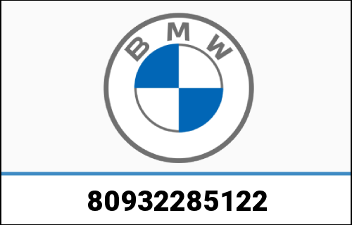 BMW本物のサドルベアアロイシルバー（80932285122）| 80932285122