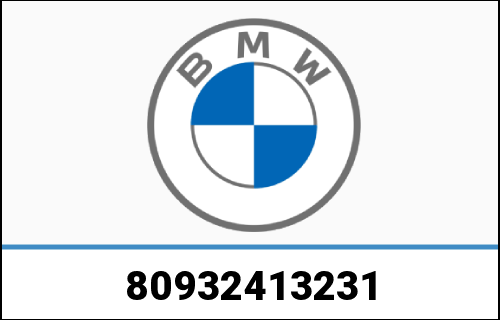 BMW本物のライフモジュールセットホワイト（80932413231）| 80932413231