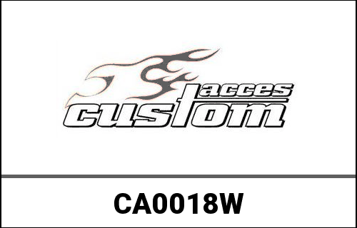 Custom Acces America II Windscreen, Clear | CA0018W - Webike Thailand