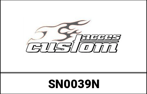 Custom Acces Rigid Saddlebags Voyager Model, Sn Supports, Black | SN0039N - Webike Thailand