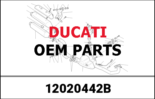 DUCATI / ドゥカティ Genuine VERT.CYLIN-PISTON ASSY 400M/03 | 12020442B