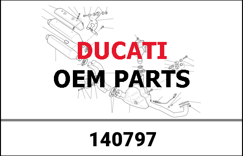 DUCATI / ドゥカティ Genuine CONNECTION PIPE | 140797