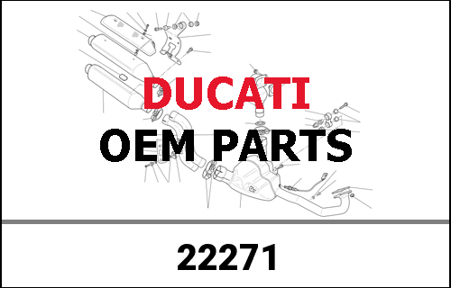 DUCATI / ドゥカティ Genuine WASHER | 22271