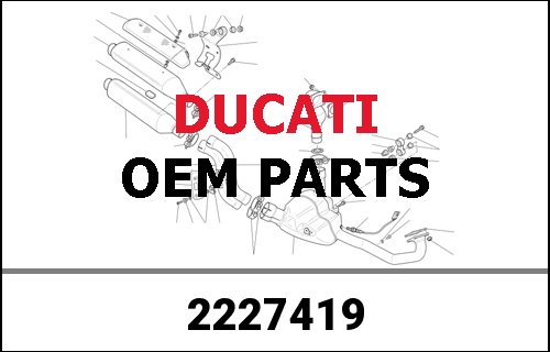 DUCATI / ドゥカティ Genuine GASKET | 2227419