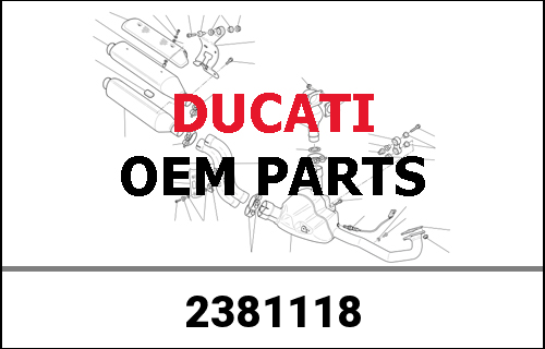 DUCATI / ドゥカティ Genuine DUCATI / ドゥカティ PLATE | 2381118