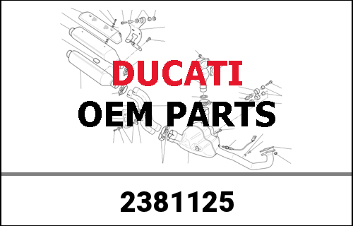 DUCATI / ドゥカティ Genuine WASHER | 2381125