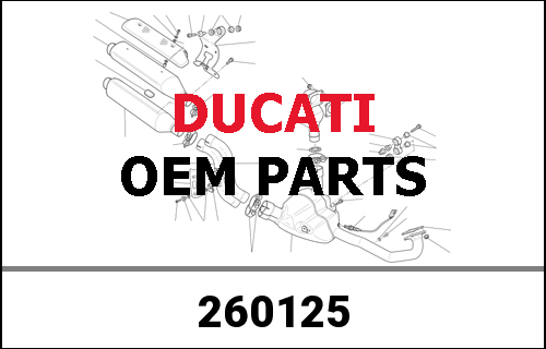 DUCATI / ドゥカティ Genuine CLIP | 260125