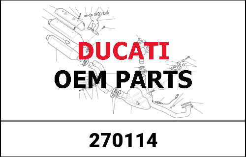 DUCATI / ドゥカティ Genuine SEEGER RING | 270114