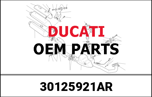 DUCATI / ドゥカティ Genuine REAR HEAD | 30125921AR