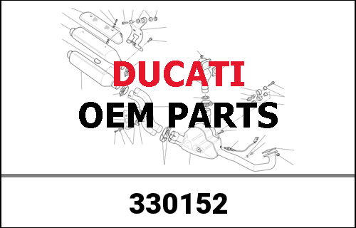 DUCATI / ドゥカティ Genuine L.H. SIDE PANEL TRANSFER | 330152