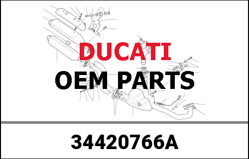 DUCATI / ドゥカティ Genuine GAMBA DX FORCELLA SEMIATTIVA SACHS | 34420766A