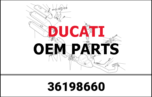 DUCATI / ドゥカティ Genuine PLATE | 36198660