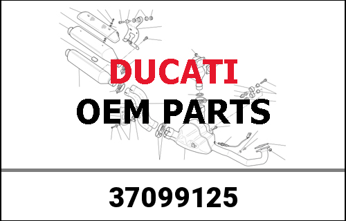 DUCATI / ドゥカティ Genuine 'SIDE STAND' TRANSFER | 37099125