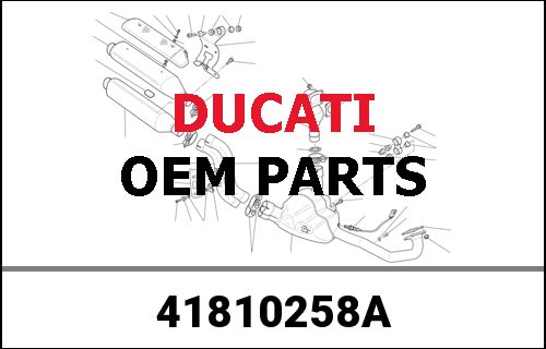DUCATI / ドゥカティ Genuine SPACER TH. 1.6 | 41810258A
