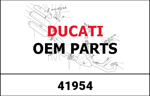 DUCATI / ドゥカティ Genuine COMPLETE R.H. FOOT-REST | 41954