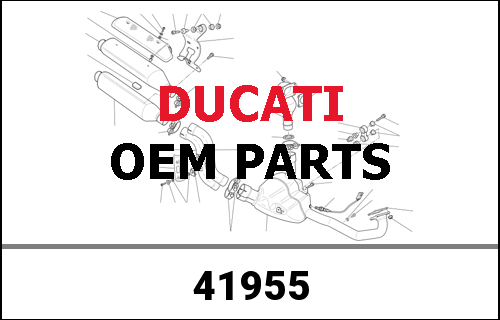 DUCATI / ドゥカティ Genuine COMPLETE L.H. FOOT-REST | 41955