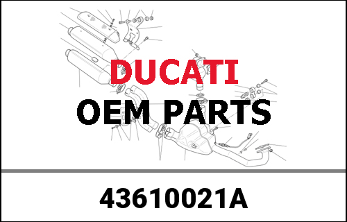 DUCATI / ドゥカティ Genuine "SIX SPEED" TRANSFER | 43610021A