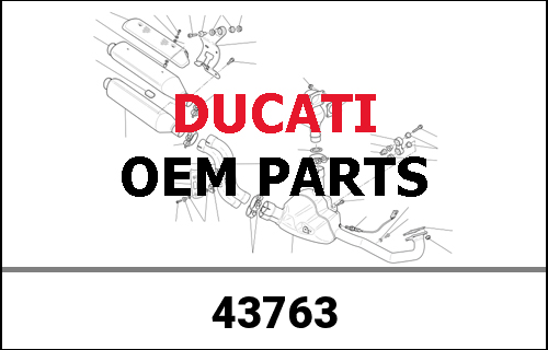 DUCATI / ドゥカティ Genuine 650AA COMPL. RED FAIRING | 43763